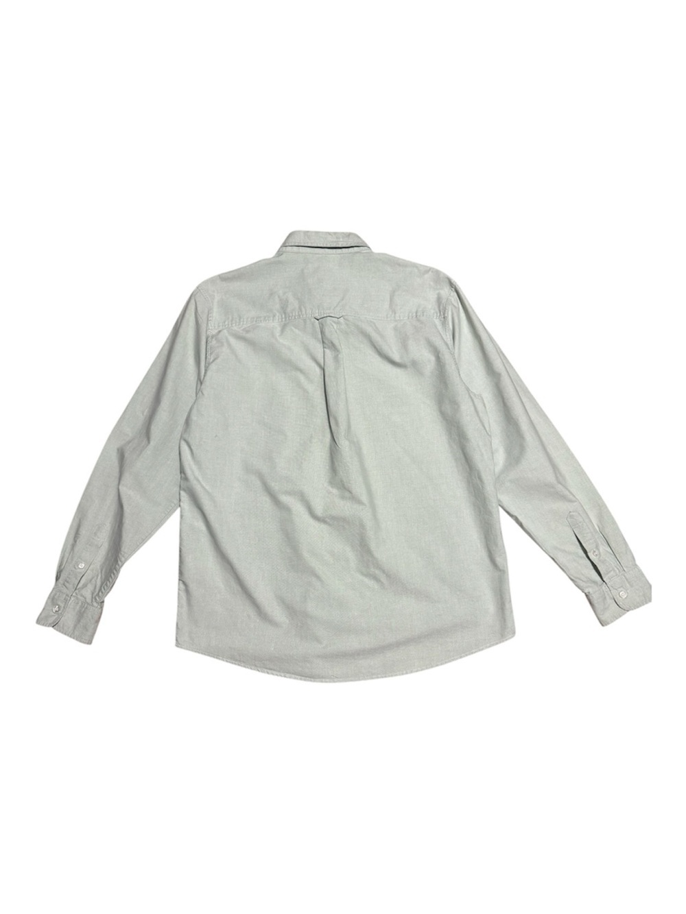 153 CARHARTT WIP Men's Cotton Regular Fit LS Button Down Pocket Shirt, Green, XL - Picture 4 of 8